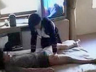 Japanese Busgirl Gives Nipple Massage in XXX Hotel