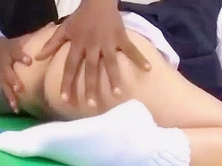 Japanese Teachers' Nipponese Double Penetration Gangbang with Big Cocks & Futa Anal